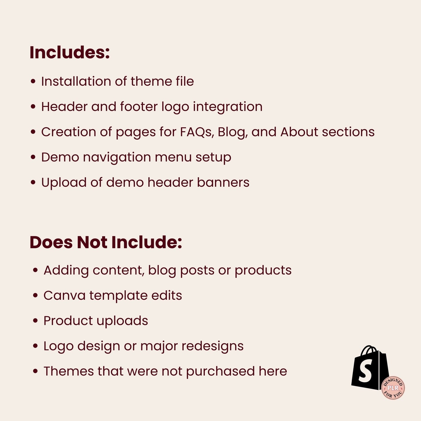 Shopify Theme Installation