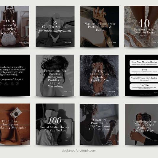 30 Days Of Digital Marketing Carousels Bundle