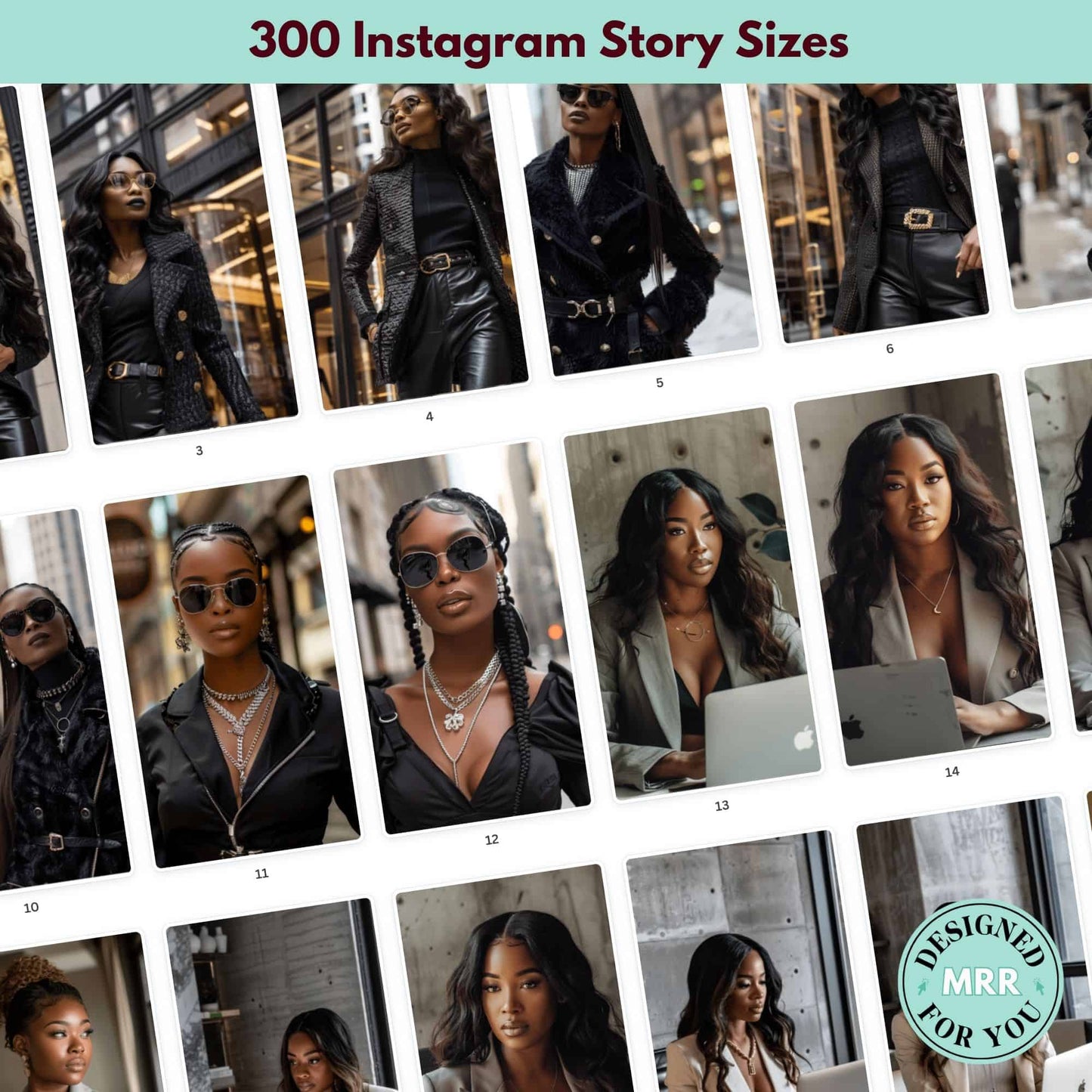Kaya - 300 Melanin Imagery Collection with MRR