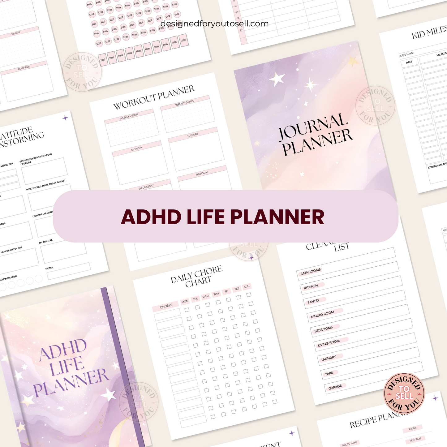 Digital Planner & Journal Bundle
