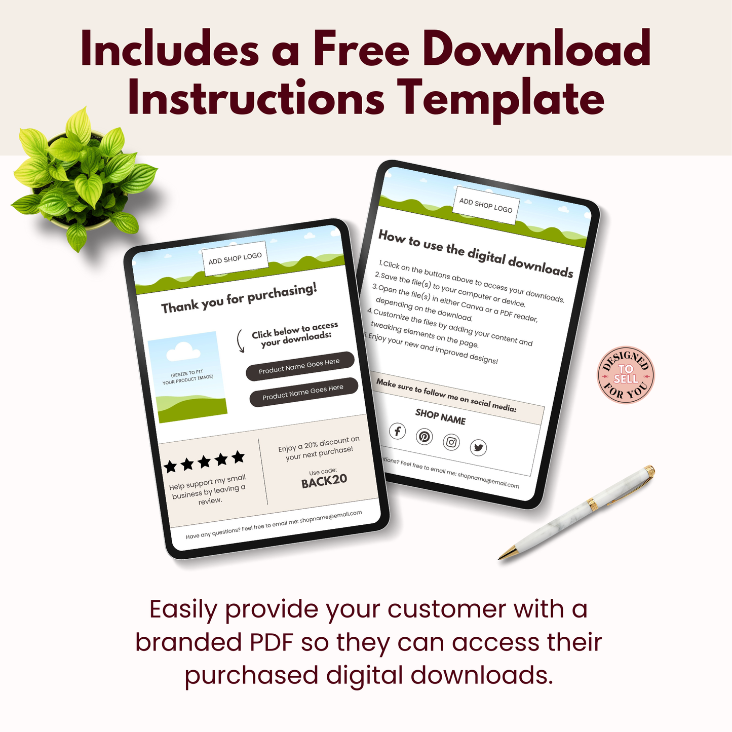 Digital Planner & Journal Bundle