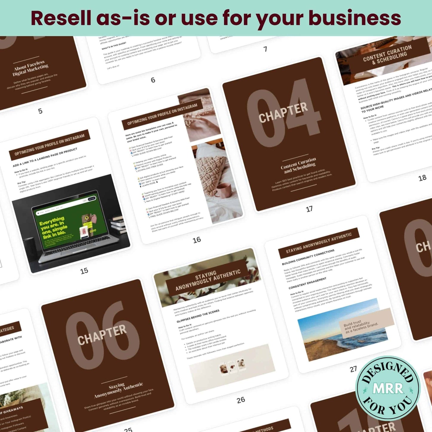 Faceless Digital Marketing Mini Bundle with MRR