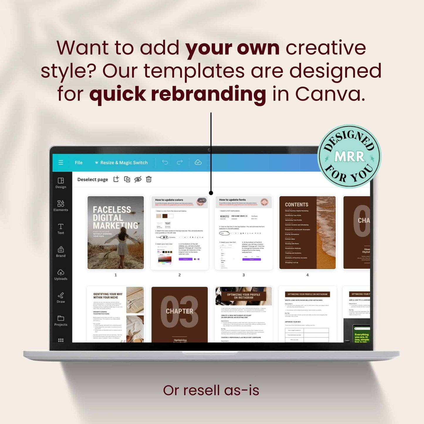 Faceless Digital Marketing Mini Bundle with MRR