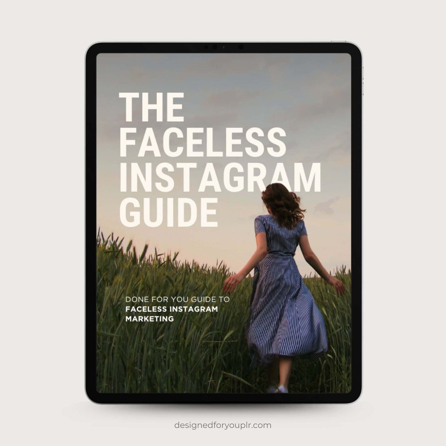 The Faceless Instagram Guide with MRR