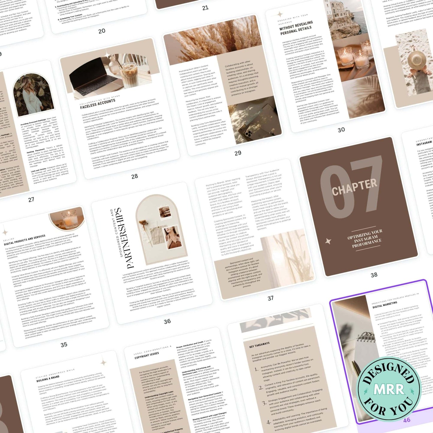 The Faceless Instagram Guide with MRR