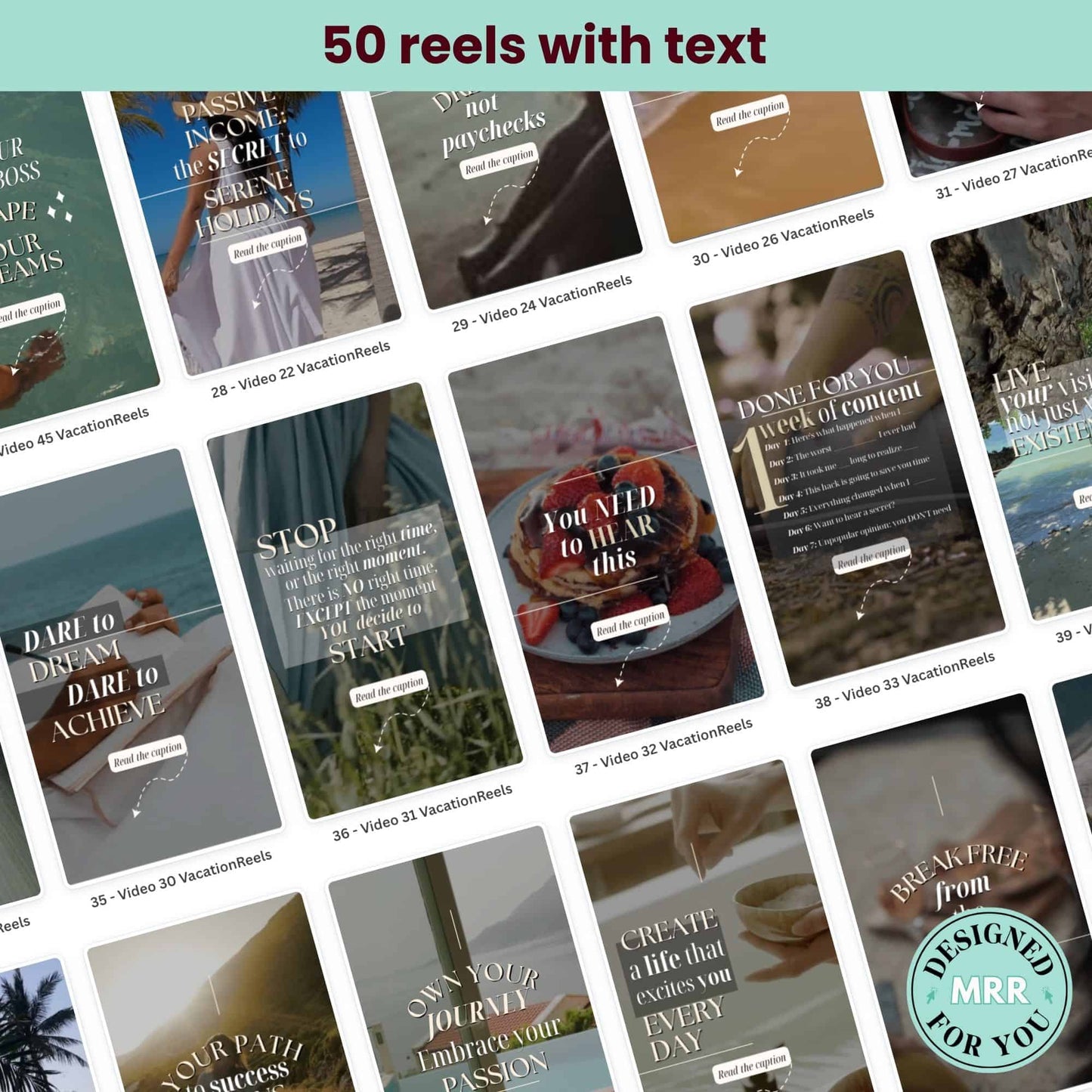 Emma - 200 Faceless Reels Bundle with MRR