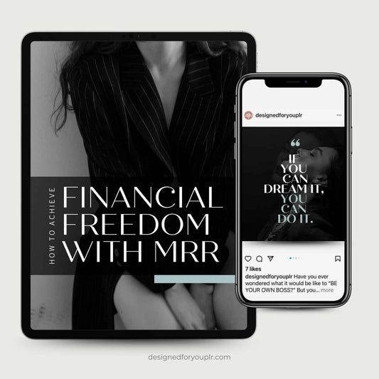 How to Achieve Financial Freedom with MRR - Bundle