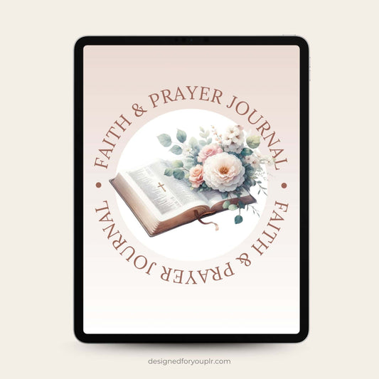 Faith & Prayer Journal with MRR