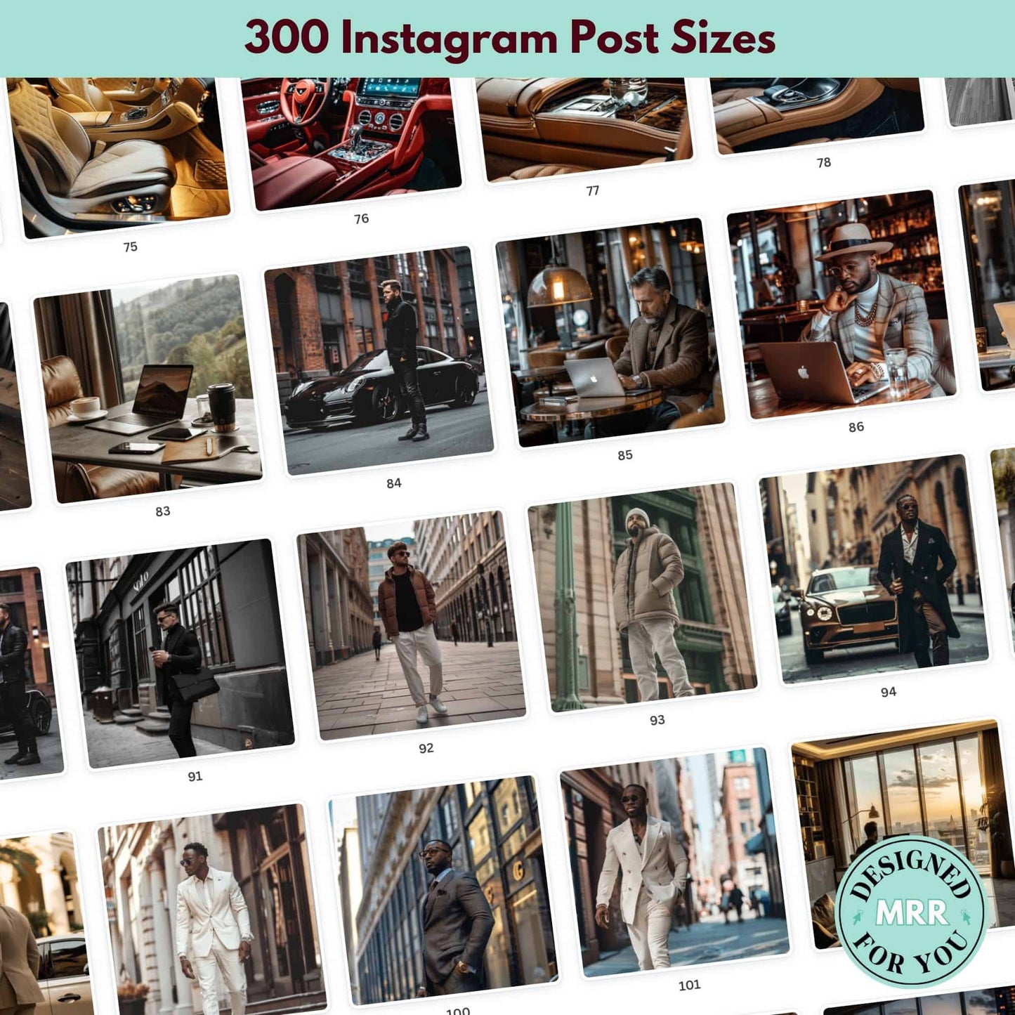 Ethan - 300 Luxe Images for Men with MRR