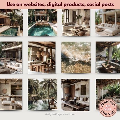 Bali Aesthetic Lifestyle Images with MRR