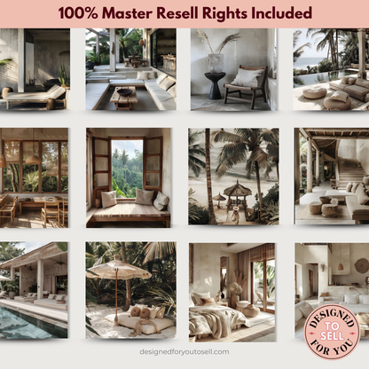 Bali Aesthetic Lifestyle Images with MRR