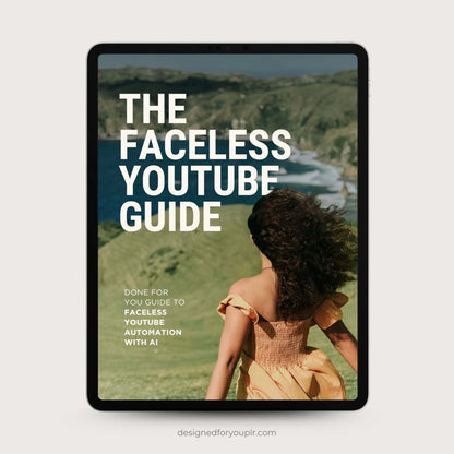 The Faceless Youtube Guide with MRR