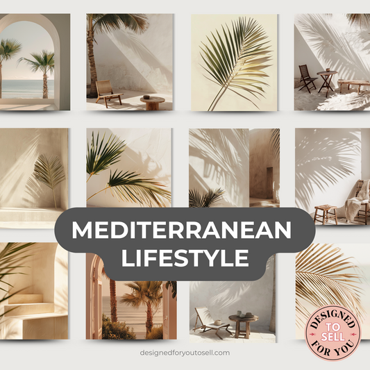 Mediterranean Lifestyle Aesthetic Images with MRR