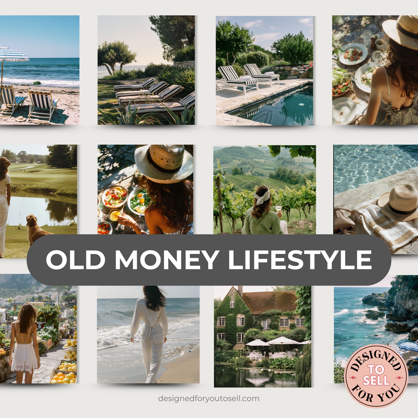 Old Money Lifestyle Images with MRR