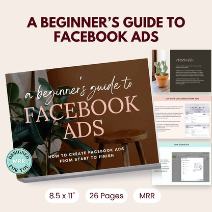 A Beginner's Guide to Facebook Ads with MRR