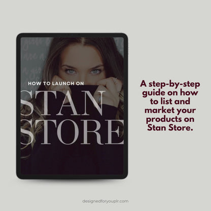 How to Launch on Stan Store Ebook with MRR