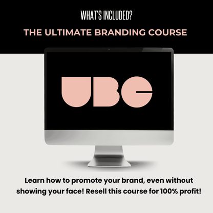 The Ultimate Branding Course (UBC) with MRR